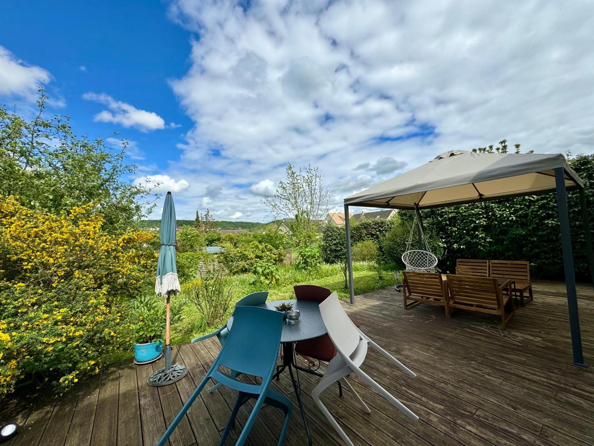 La Mandragora - Maison Avec Jardin Et Poele A Bois Vernon (Eure) Exterior foto